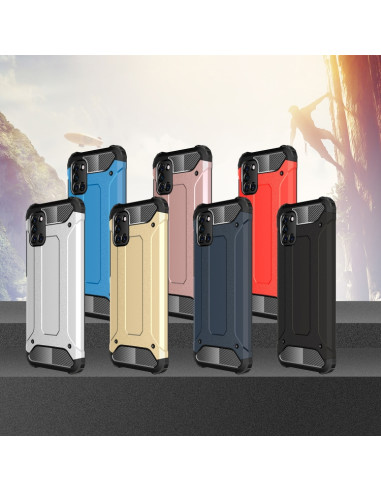 Cover Galaxy A31 TPU + PC Nero | Melacompro