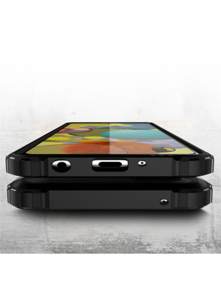 Cover Galaxy A51 5G TPU + PC Nero | Melacompro