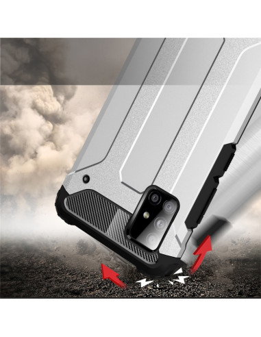 Cover Galaxy A51 5G TPU + PC Nero | Melacompro