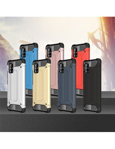 Cover Galaxy A51 5G TPU + PC Nero | Melacompro