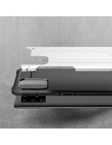 Cover Galaxy A91 M80s TPU PC Rosso | Melacompro