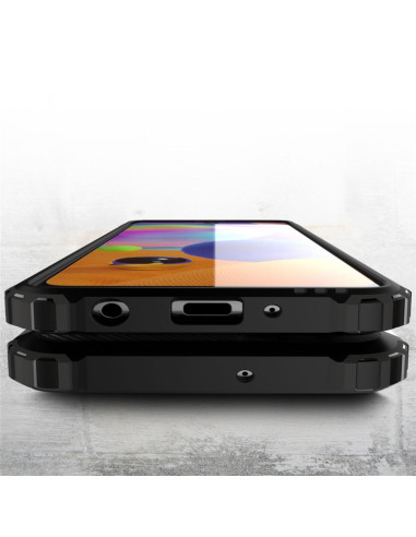 Cover Galaxy A31 TPU + PC Rosso | Melacompro