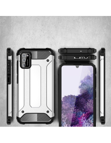 Cover Galaxy A02s TPU PC Rosso | Melacompro