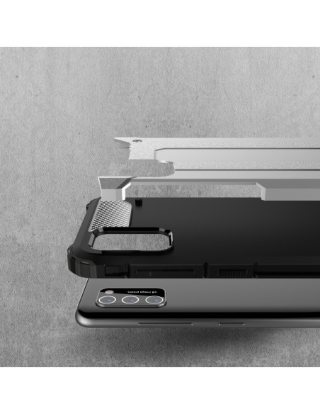 Cover Galaxy A02s TPU PC Rosso | Melacompro