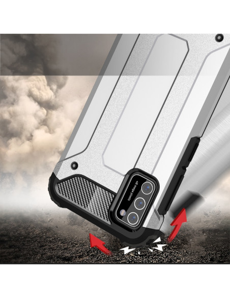 Cover Galaxy A02s TPU PC Rosso | Melacompro