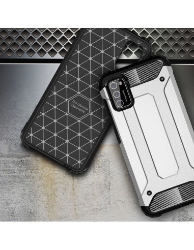 Cover Galaxy A02s TPU PC Rosso | Melacompro