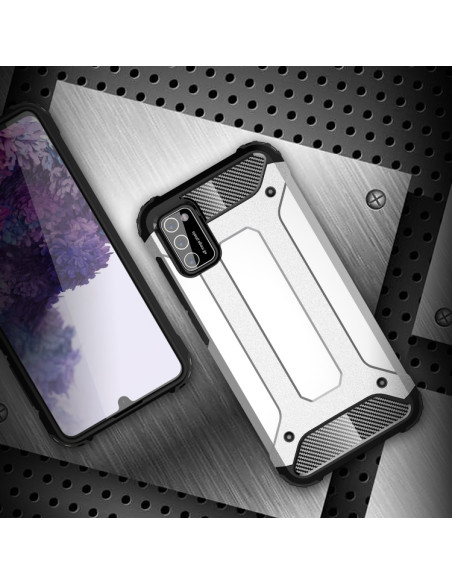 Cover Galaxy A02s TPU PC Rosso | Melacompro