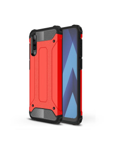Cover Galaxy A50 TPU + PC Rosso Antiurto