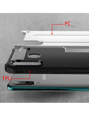 Cover Galaxy A50 TPU PC Rosso | Melacompro