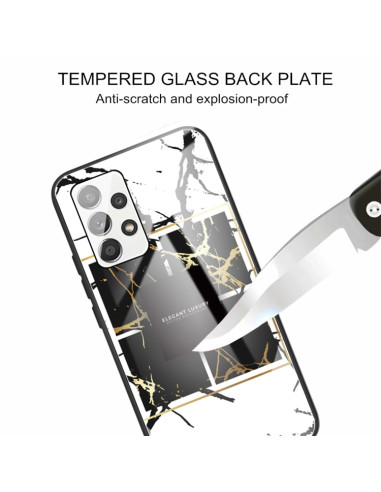 Cover Galaxy A52 5G Marmo Viola | Melacompro