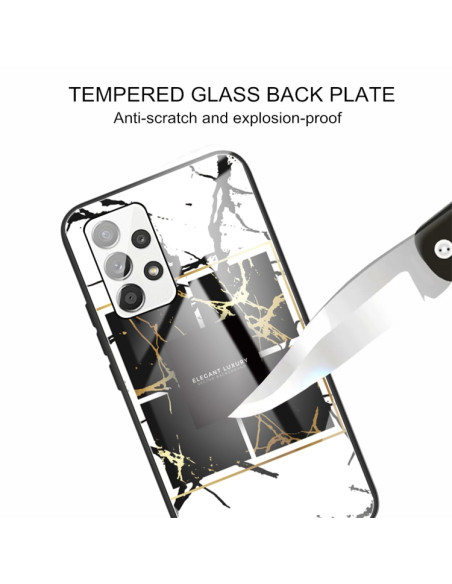 Cover Galaxy A52 5G Marmo Viola | Melacompro