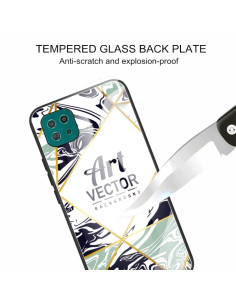 Cover Galaxy A22 5G Marmo Viola | Melacompro 2