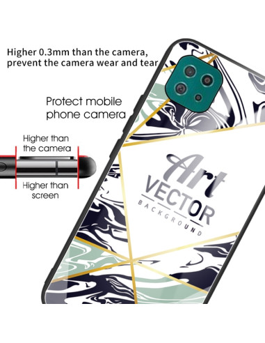 Cover Galaxy A22 5G Marmo Viola | Melacompro