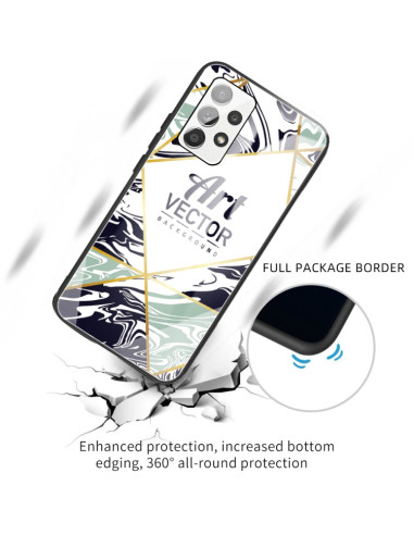 Cover Galaxy A32 5G Marmo Viola | Melacompro