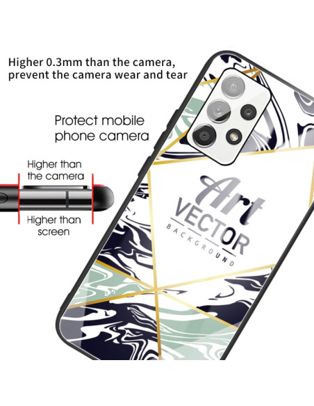 Cover Galaxy A32 5G Marmo Viola | Melacompro