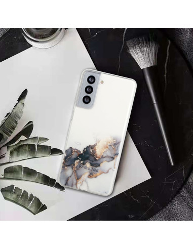 Cover Galaxy S22+ 5G Marmo Nero TPU | Melacompro
