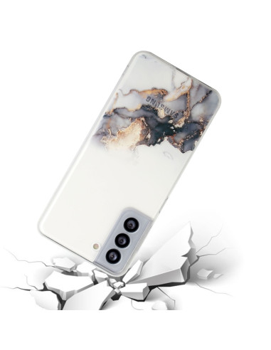 Cover Galaxy S22+ 5G Marmo Nero TPU | Melacompro