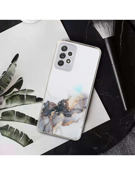 Cover Galaxy A52 TPU Marmo Nero | Melacompro