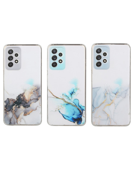 Cover Galaxy A52 TPU Marmo Nero | Melacompro