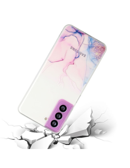 Cover Galaxy S22 5G TPU Blu Rosa | Melacompro