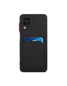 Cover Galaxy A12 5G TPU Antiurto con Slot Carte