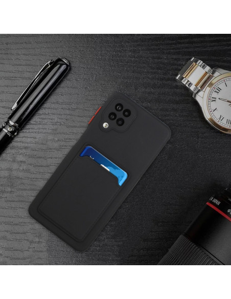 Cover Galaxy A12 5G TPU Nero Antiurto | Melacompro