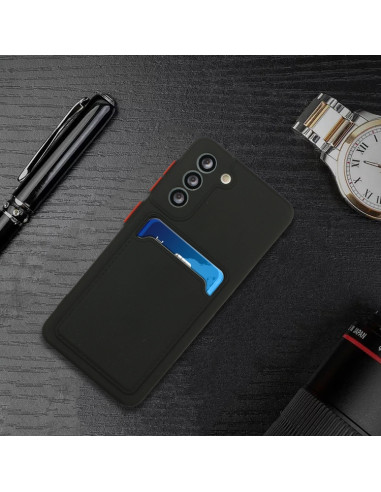 Cover Galaxy S21+ 5G TPU PC Nero | Melacompro