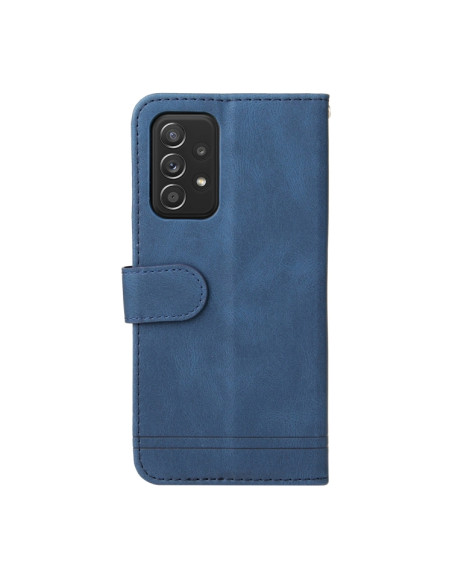 Cover Galaxy A52 5G Flip Leather Blu | Melacompro
