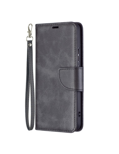 Cover Galaxy S22+ Pelle PU Blu Nero | Melacompro