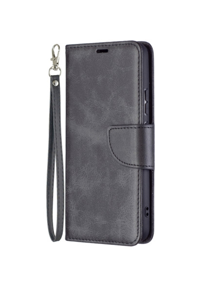 Cover Galaxy S22+ Pelle PU Blu Nero | Melacompro