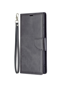 Cover Galaxy S22+ Pelle PU Blu Flip Multifunzione Nero