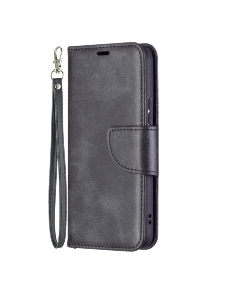 Cover Galaxy S22+ Pelle PU Blu Nero | Melacompro