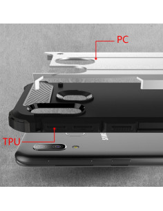 Cover Galaxy A20e TPU + PC Nero | Melacompro 2