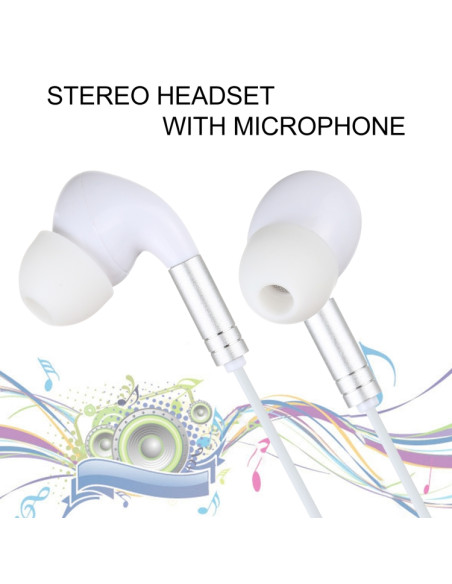 Earphone Silicone Coffee Bianco | Melacompro