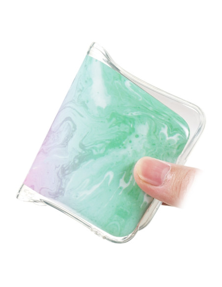 Cover Galaxy A20e Marmo Rosa Verde | Melacompro