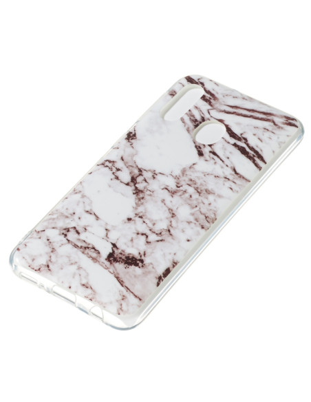 Cover Galaxy A20e Marmo Bianco TPU | Melacompro