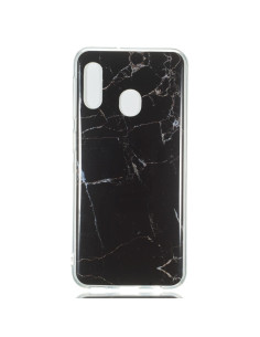 Cover Galaxy A20e TPU Marmo Nero | Melacompro