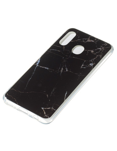 Cover Galaxy A20e TPU Marmo Nero | Melacompro