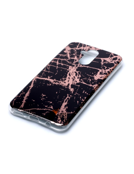 Cover Huawei Mate 20 Lite TPU Leopardato Nero | Melacompro
