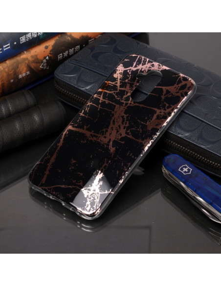 Cover Huawei Mate 20 Lite TPU Leopardato Nero | Melacompro