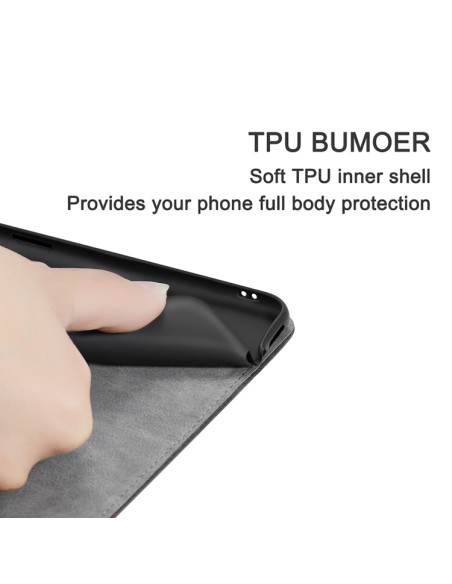 Cover Huawei Mate 20 Lite Pelle Grigia Grigio | Melacompro