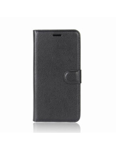 Cover Huawei P30 Lite Pelle Portafoglio Nero