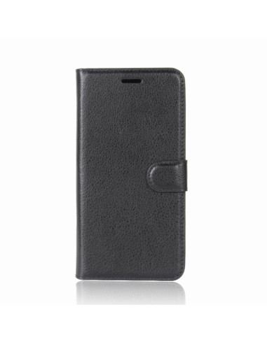 Cover Huawei P30 Lite Pelle Portafoglio Nero | Melacompro