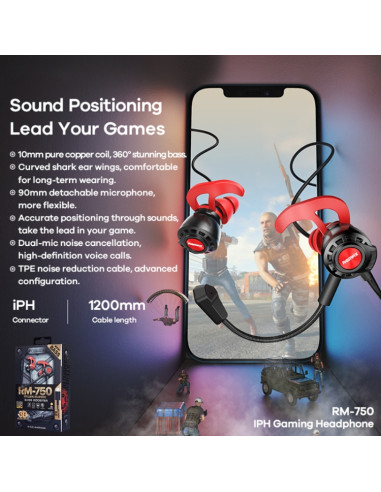 Auricolari Remax RM-750 | Melacompro