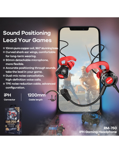 Auricolari Remax RM-750 | Melacompro