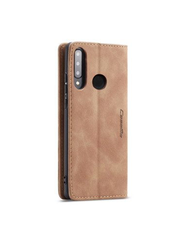 Cover Huawei P30 Lite Pelle Portafoglio Marrone | Melacompro