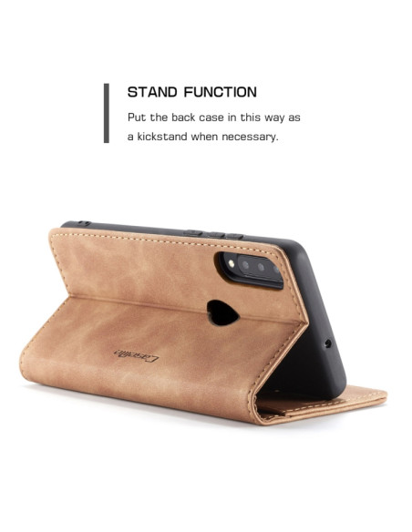 Cover Huawei P30 Lite Pelle Portafoglio Marrone | Melacompro