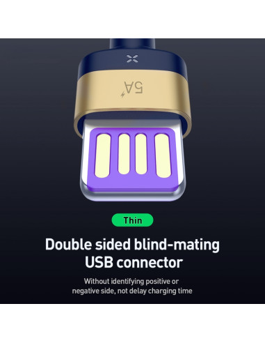 Cavo USB-C Baseus 100W 1m Bianco Oro | Melacompro