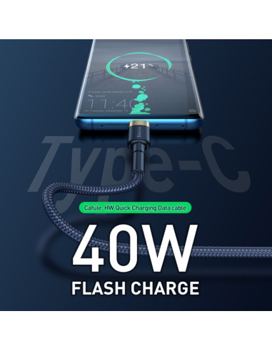 Cavo USB-C Baseus 100W 1m Bianco Oro | Melacompro