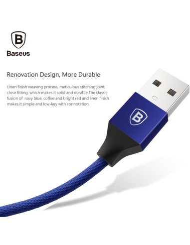 Cavo Lightning Baseus 1.8m Blu Blu Navy | Melacompro